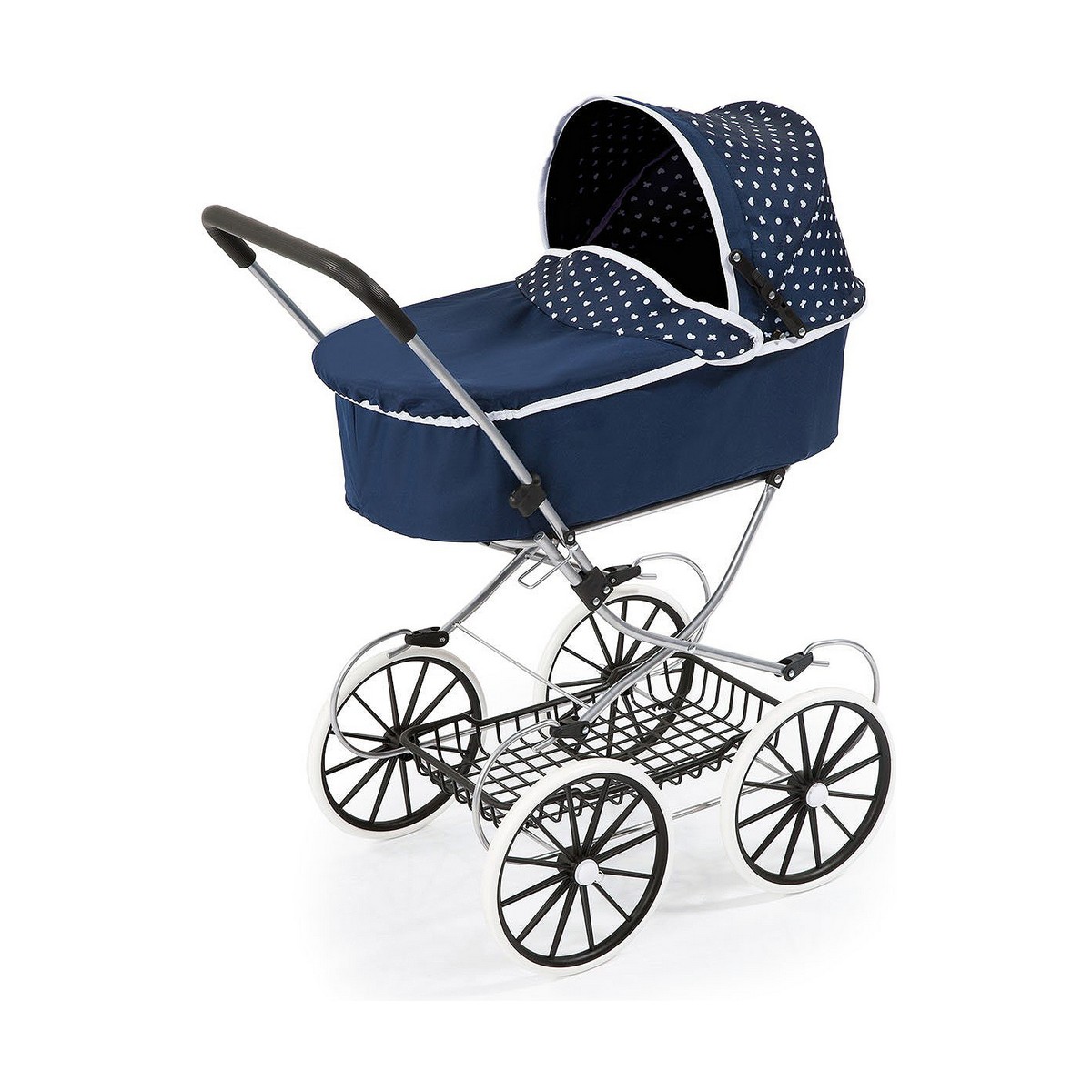 Doll Stroller Reig Classic Deluxe 70 x 42 x 89 cm Blue - Image 4