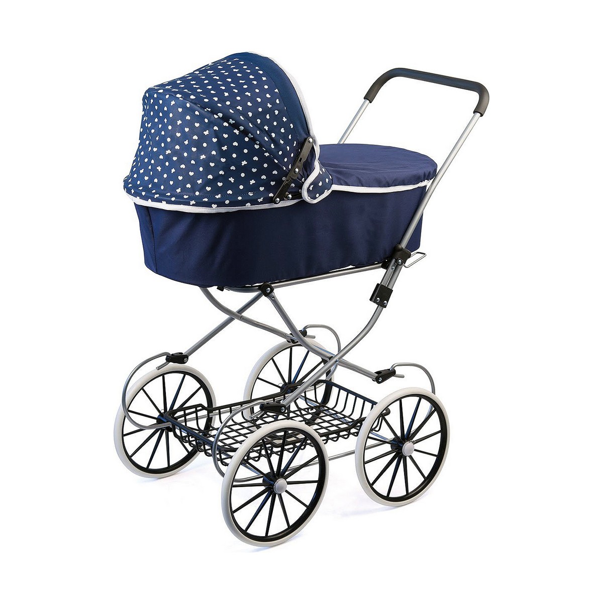 Doll Stroller Reig Classic Deluxe 70 x 42 x 89 cm Blue - Image 5