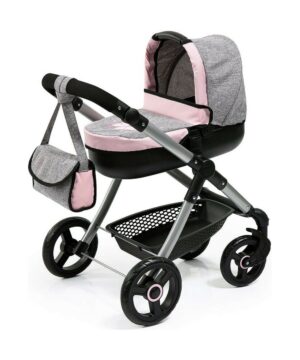 Doll Stroller Reig Stule Pram Grey 63 cm