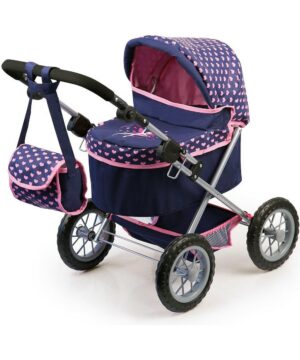 Doll Stroller Reig Trendy Royal Special Version Blue Pink 45 cm