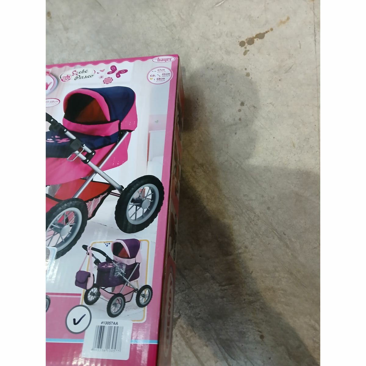Doll Stroller Reig Trendy Royal Purple 45 cm - Image 7