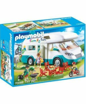 Playset Playmobil Family Fun Summer Caravan Playmobil 70088 (135 pcs)