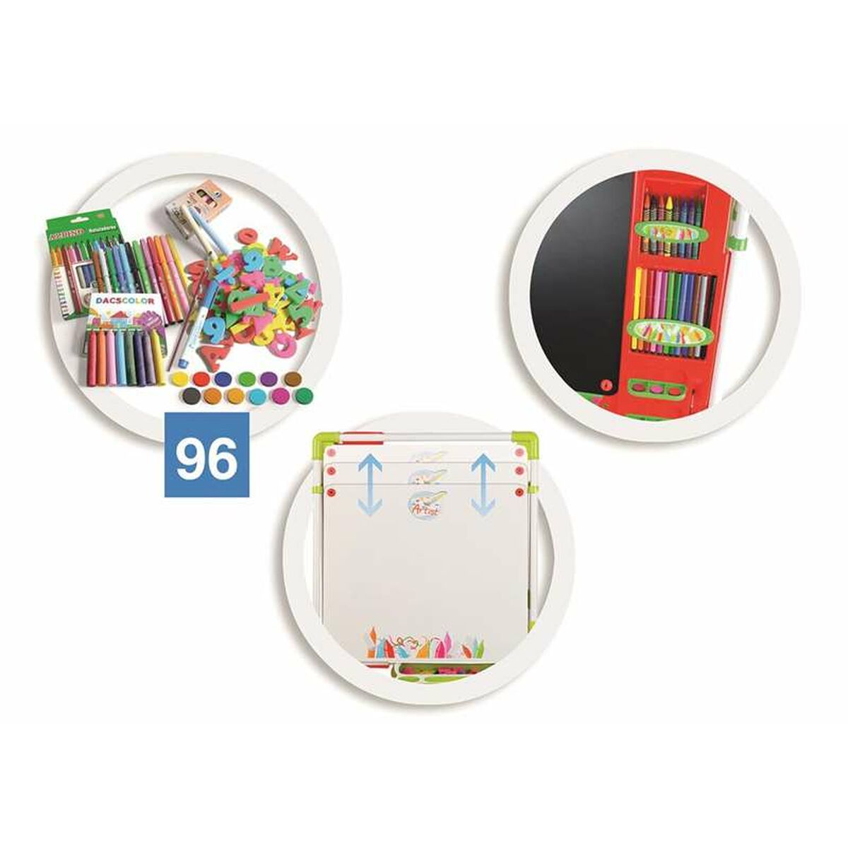2 in 1 Board Chicos 63 x 60 x 120 cm Foldable - Image 5