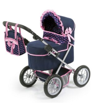 Doll Stroller Reig 45 cm Navy Blue